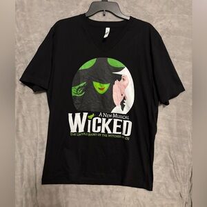 Bella Canvas Black Wicked Musical Tee size XL